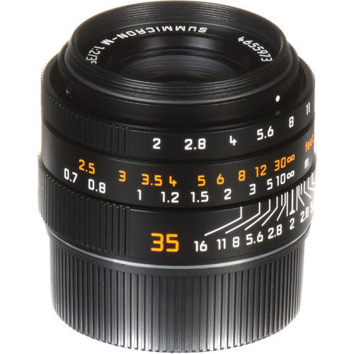 Leica Summicron-M 35mm f/2 ASPH Lens (Black)
