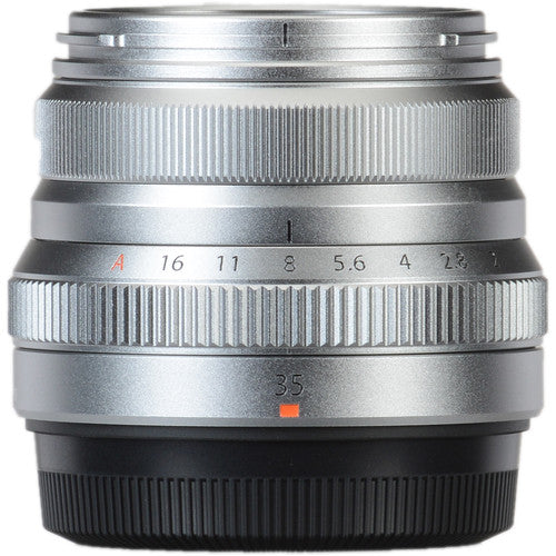 Fujifilm Fujinon XF 35mm f/2 R WR Lens (Silver)
