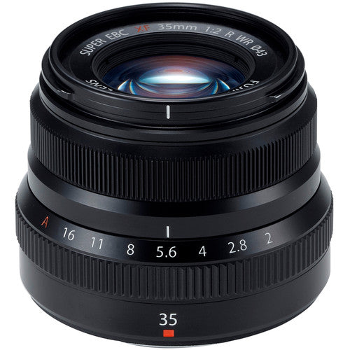 Fujifilm Fujinon XF 35mm f/2 R WR Lens (Black)