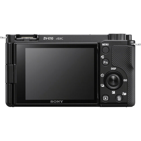 Sony ZV-E10 Mirrorless Camera (Body Only)  Black
