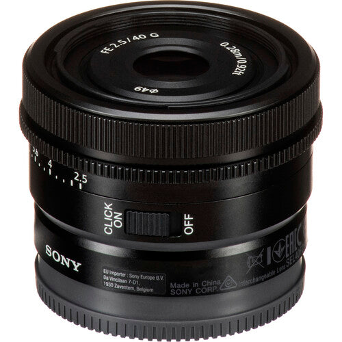 Sony FE 40mm F2.5 G