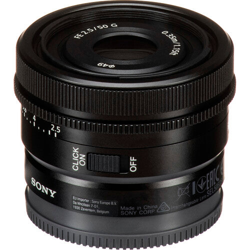 Sony FE 50mm F2.5 G Lens