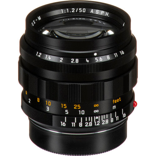 Leica Noctilux-M 50mm f/1.2 ASPH Lens (Black)