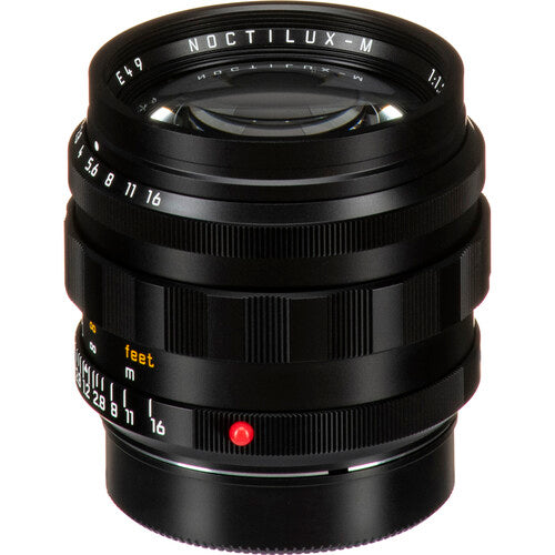 Leica Noctilux-M 50mm f/1.2 ASPH Lens (Black)