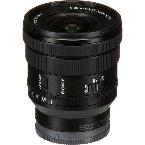 Sony FE PZ 16-35mm f/4 G Lens