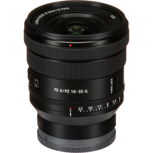 Sony FE PZ 16-35mm f/4 G Lens