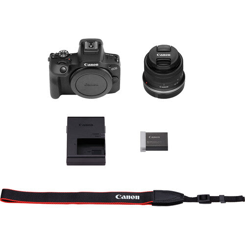Canon EOS R100 with RF-S 18-45mm f4.5-6.3 IS STM Kit