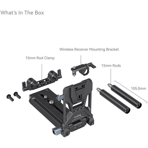 SmallRig V-Mount Battery Mount Plate Kit for Cinema Cameras