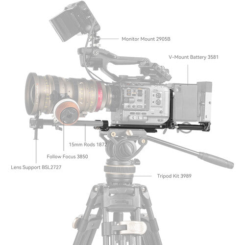 SmallRig V-Mount Battery Mount Plate Kit for Cinema Cameras