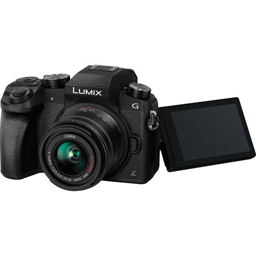 Panasonic LUMIX G7 4K Mirrorless ILC Camera w/14-42 mm Lens