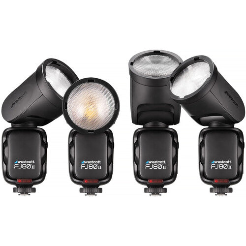 Westcott FJ80 II M Universal Touchscreen 80Ws Speedlight with Multi-Brand Camera Mount