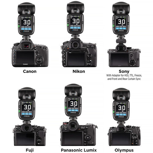 Westcott FJ80 II M Universal Touchscreen 80Ws Speedlight with Multi-Brand Camera Mount