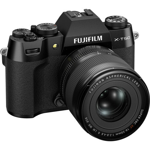 FUJFILM X-T50, BLACK with XF16-50mmF2.8-4.8 R LM WR Lens Kit