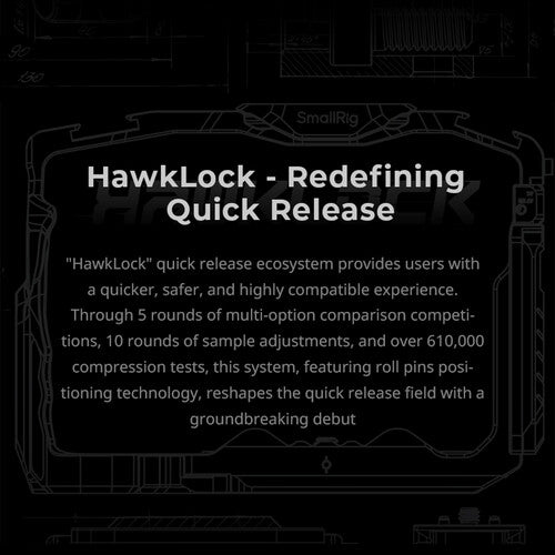 SmallRig HawkLock H38 Arca-Swiss Quick Release Mount Plate