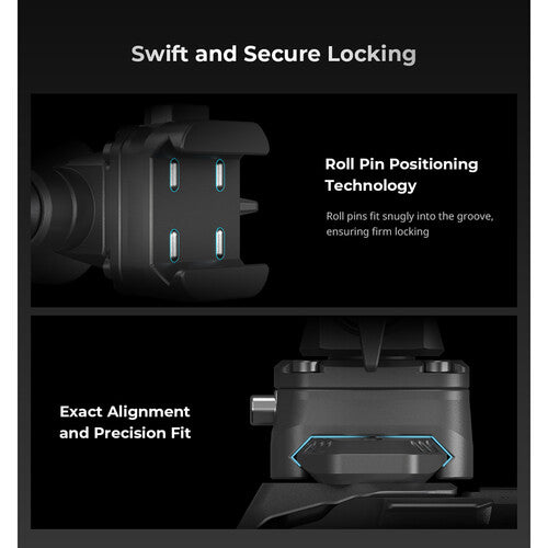 SmallRig HawkLock H21 Quick Release Monitor Support with NATO Clamp
