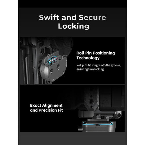 SmallRig HawkLock H18 Quick Release Support with Cold Shoe