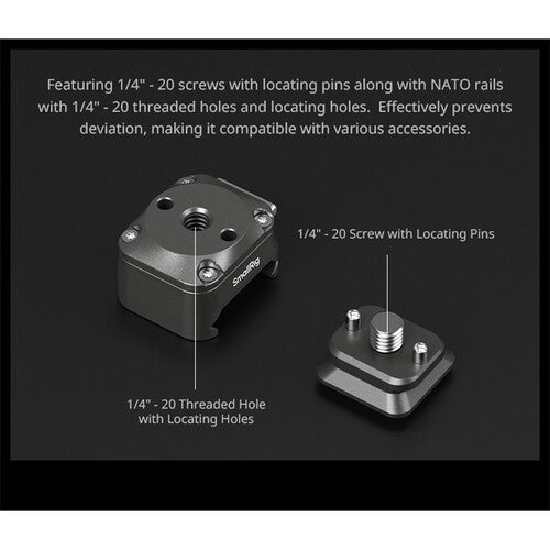 SmallRig HawkLock H18 Quick Release Support with Cold Shoe