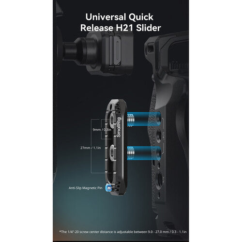 SmallRig HawkLock H21 Quick Release Rotating Side Handle Kit