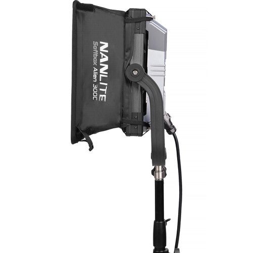 Nanlite Alien 300C RGBWW LED Panel  with Softbox and Eggcrate (Open Box)