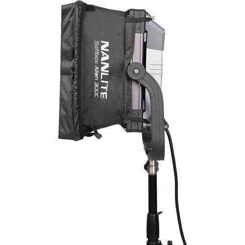 Nanlite Alien 300C RGBWW LED Panel  with Softbox and Eggcrate (Open Box)