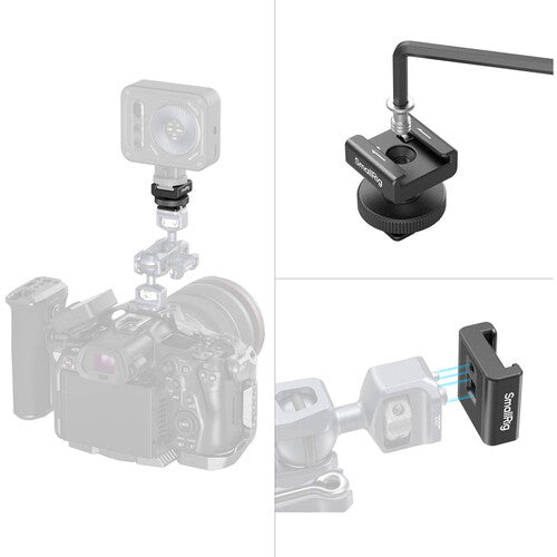 SmallRig Wireless Microphone Support with Cold Shoe Mount