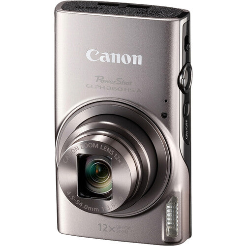 Canon PowerShot ELPH 360 HS A Digital Camera (Silver)