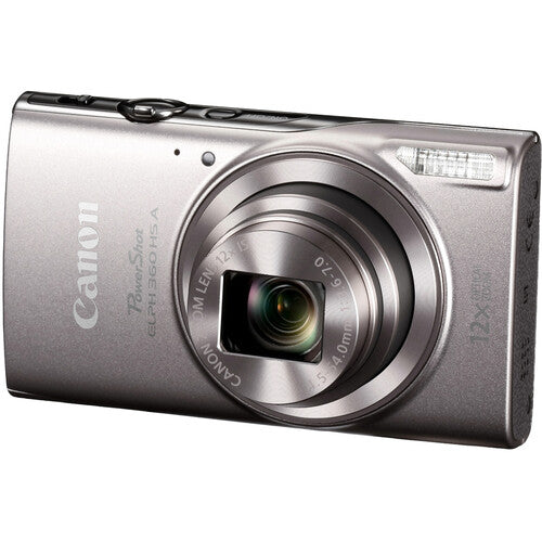 Canon PowerShot ELPH 360 HS A Digital Camera (Silver)
