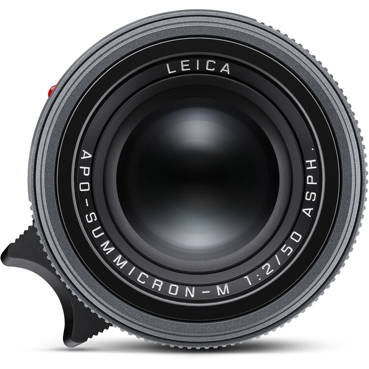Leica APO-Summicron-M 50 f/2 ASPH. Lens Metal Gray Paint Finish