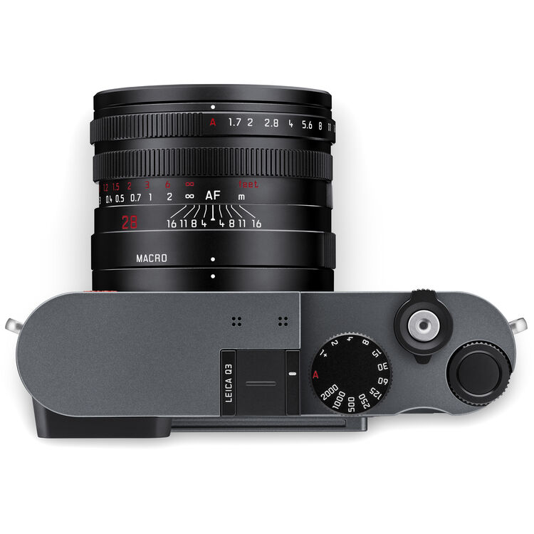 Leica Q3 Metal Gray Paint Finish