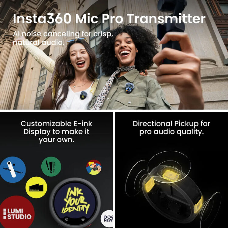 Insta360 Luna Ultra Creator Bundle (Cosmic Black)