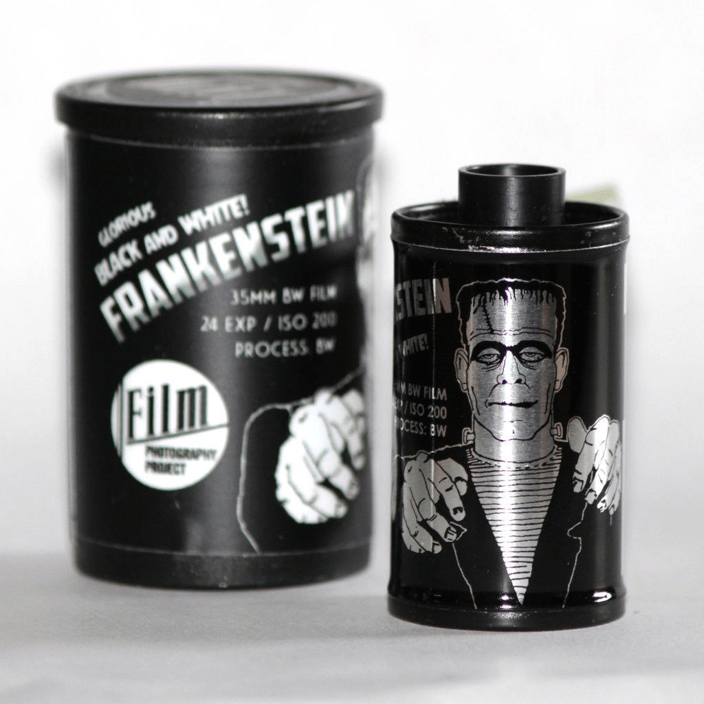 Shop 35MM BW FILM - FRANKENSTEIN 200 (35mm 1 ROLL) by Film Photography Project at Nelson Photo & Video