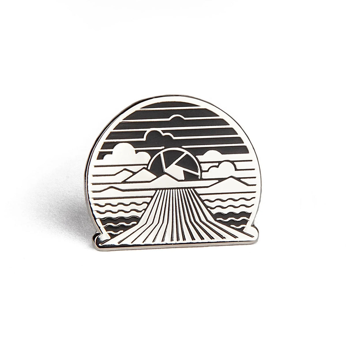 Photogenic Supply Co. Enamel Pin - Aperture Adventure (Silver)