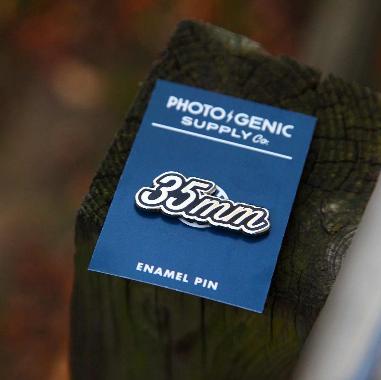 Photogenic Supply Co. Enamel Pin - 35mm (Silver)
