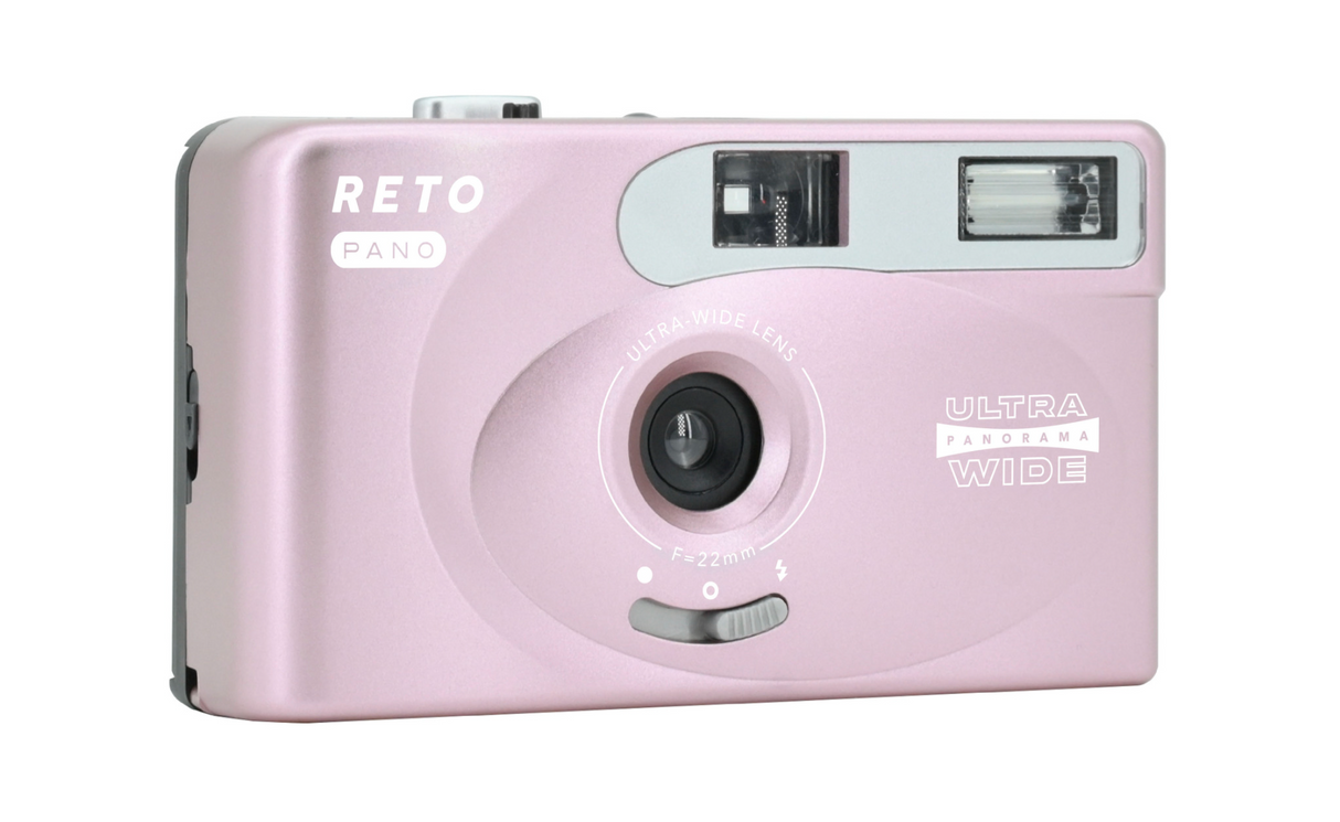 RETO PANO 35mm Camera (Metallic Pink)