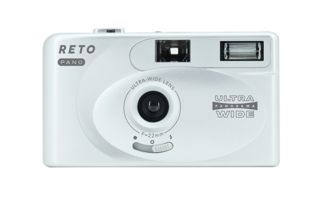 RETO PANO 35mm Camera (Metallic Silver)