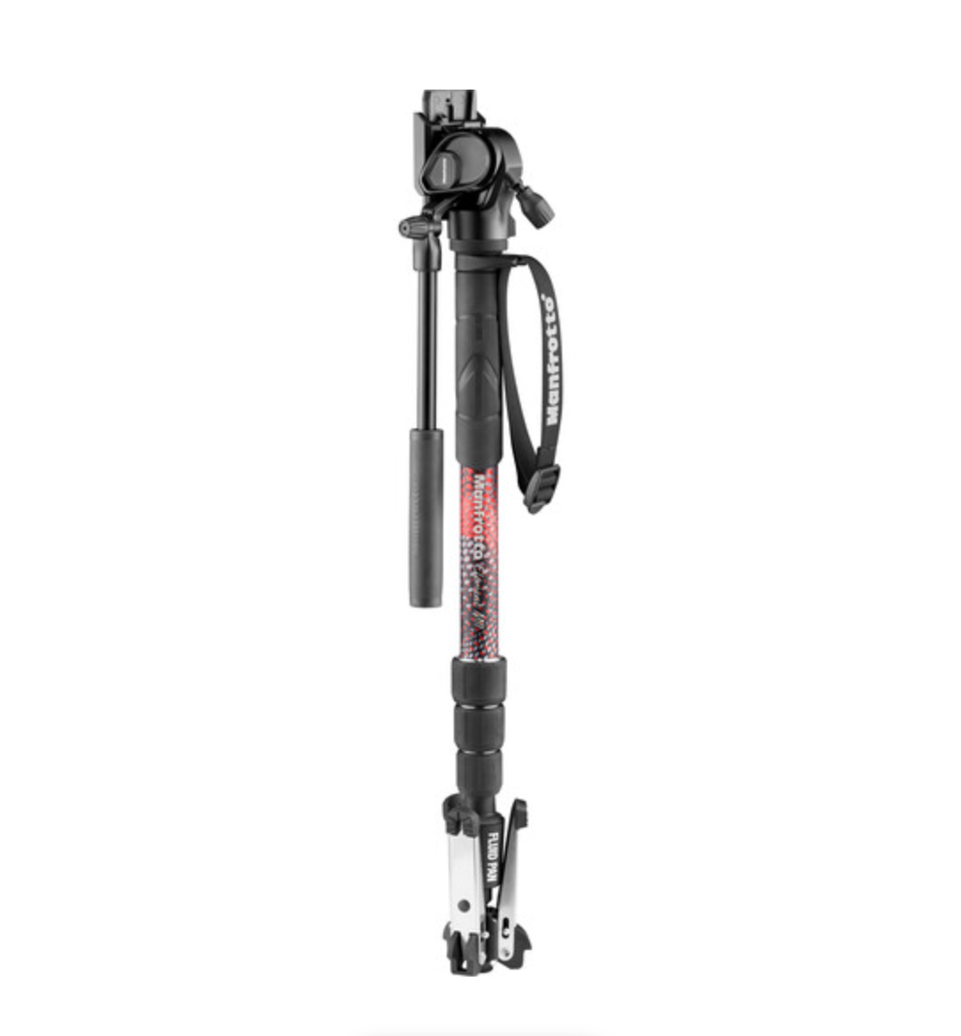 Manfrotto Element MII Video Monopod Aluminium Kit with Fluid Head