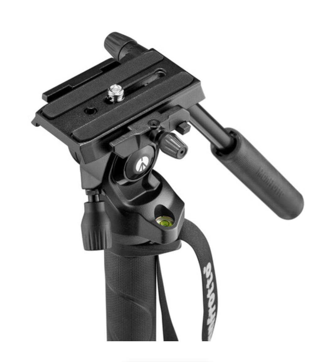 Manfrotto Element MII Video Monopod Aluminium Kit with Fluid Head