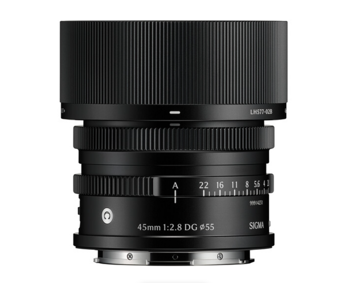 Sigma 45mm f/2.8 DG II Contemporary Lens (L-Mount, Black)