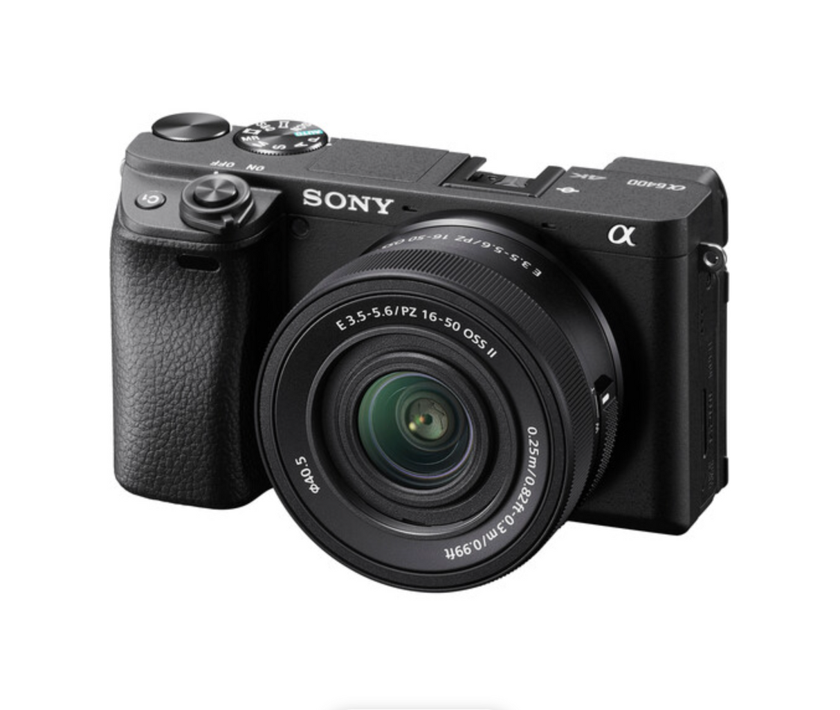 Sony A6400 Mirrorless Camera with 16-50mm II Lens