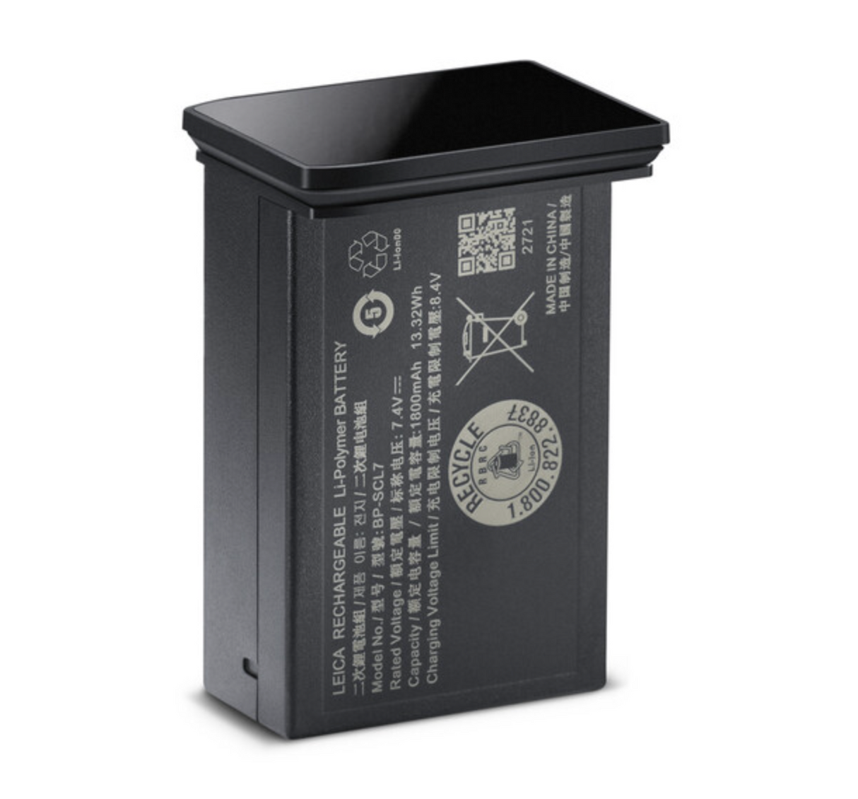 Leica BP-SCL7 Lithium-Ion Battery (Glossy Black)