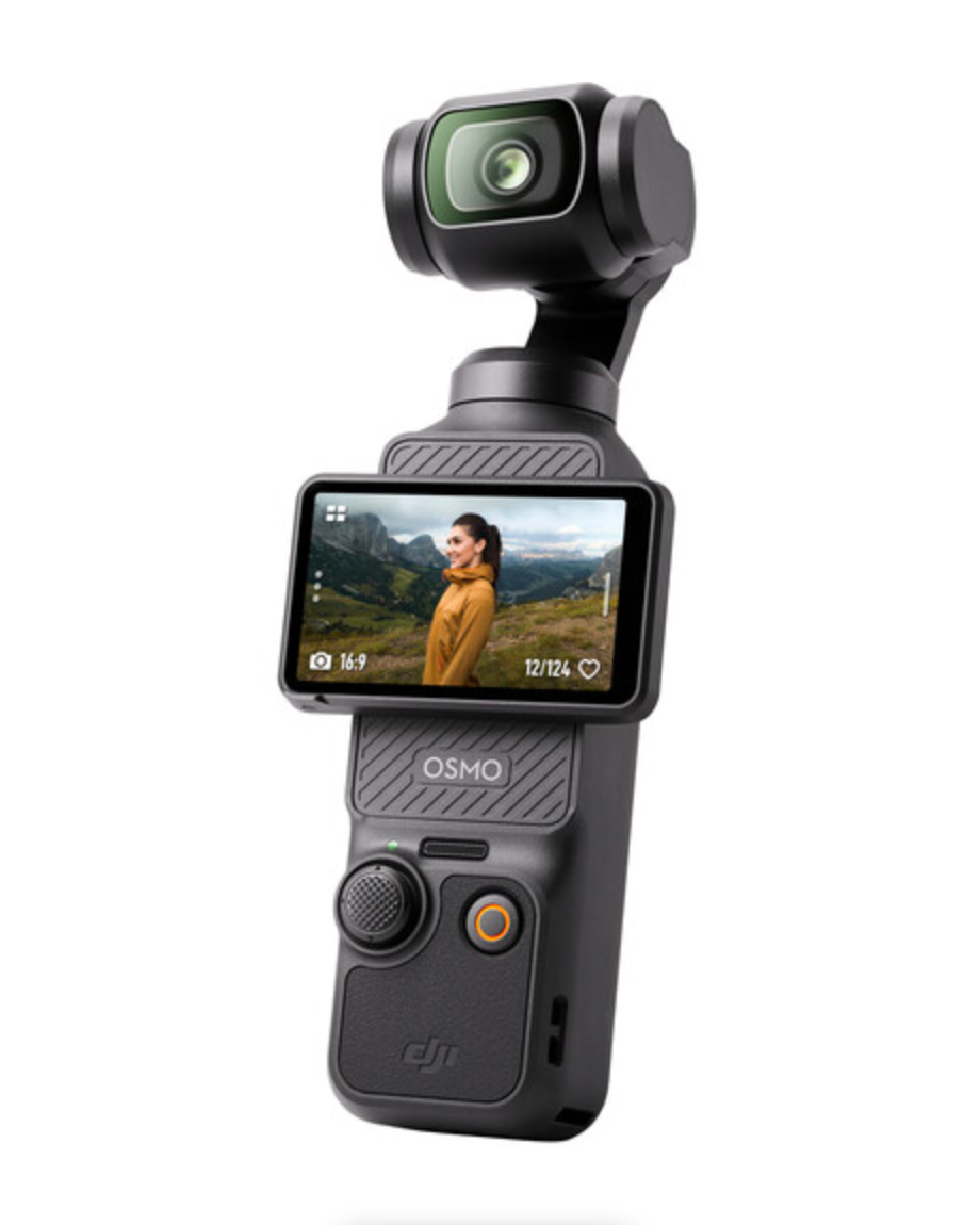 DJI Osmo Pocket 3 Gimbal with Delkin Devices 32GB Advantage MicroSDHC UHS-I V30 660x U3