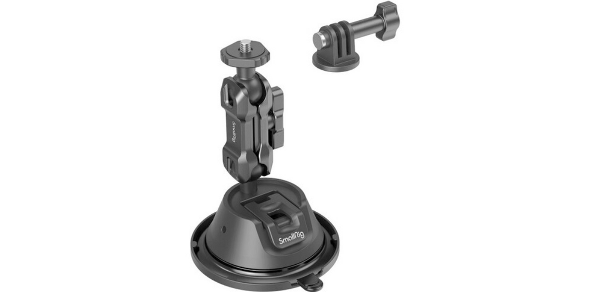 SmallRig Portable Suction Cup Mount Support for Action Cameras SC-1K