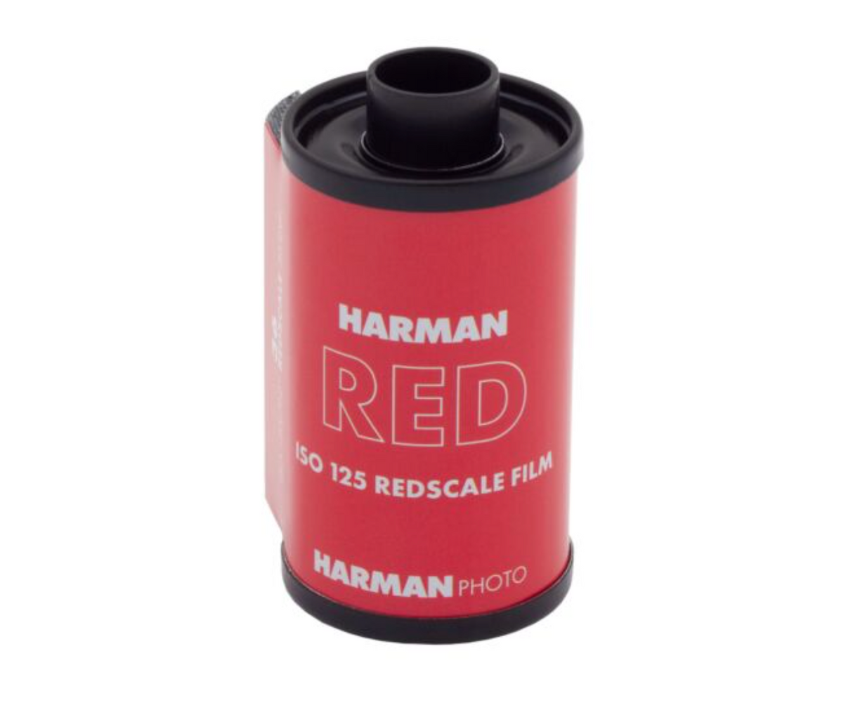 HARMAN RED 125 Redscale Film (35mm Roll Film, 36 Exposures)