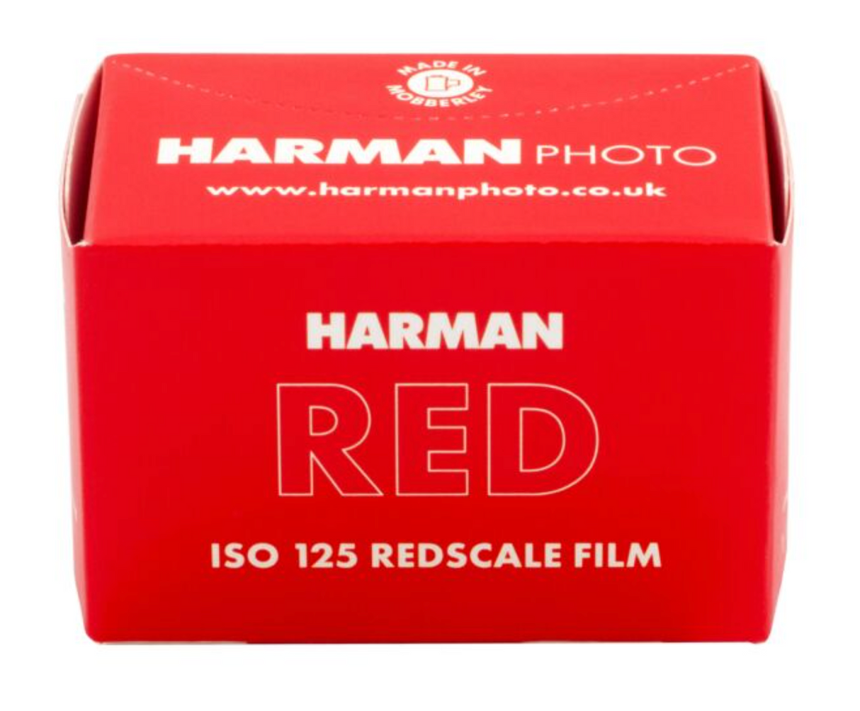 HARMAN RED 125 Redscale Film (35mm Roll Film, 36 Exposures)