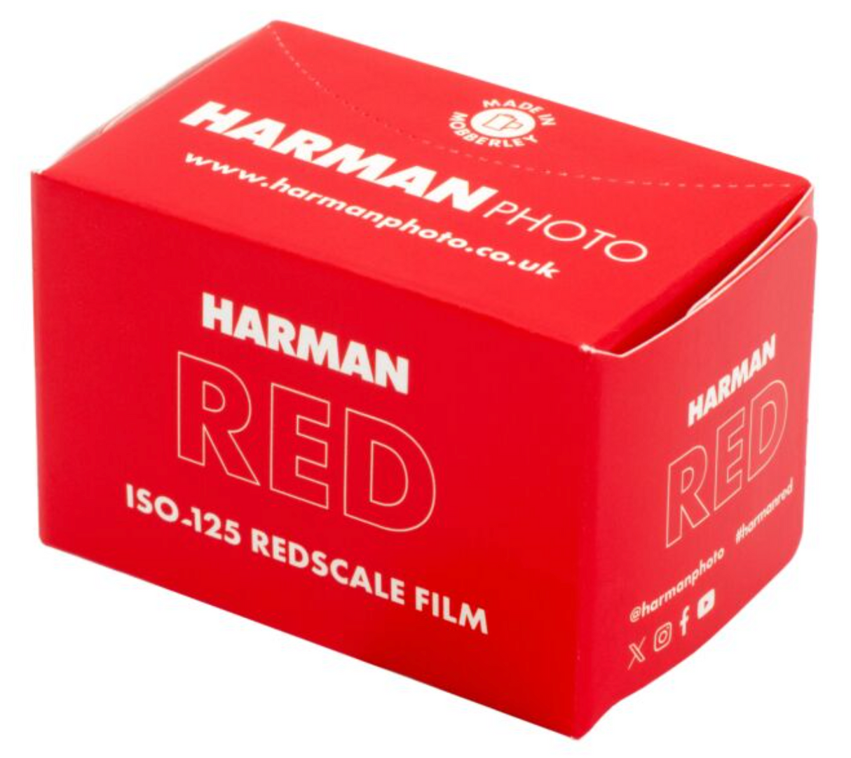 HARMAN RED 125 Redscale Film (35mm Roll Film, 36 Exposures)
