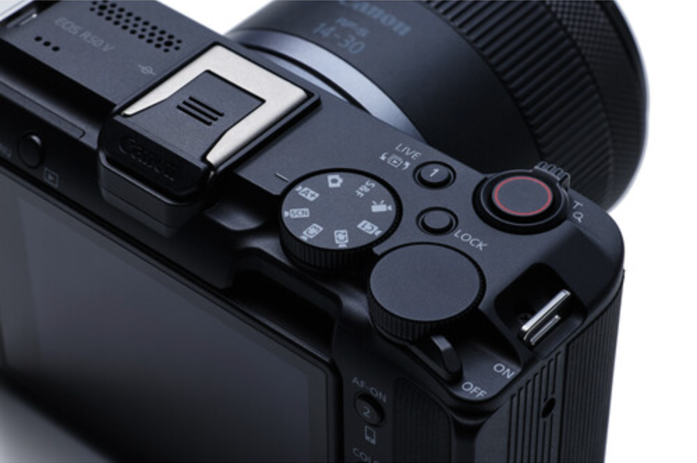 Canon EOS R50 V Mirrorless Camera with 14-30mm f/4-6.3 Lens