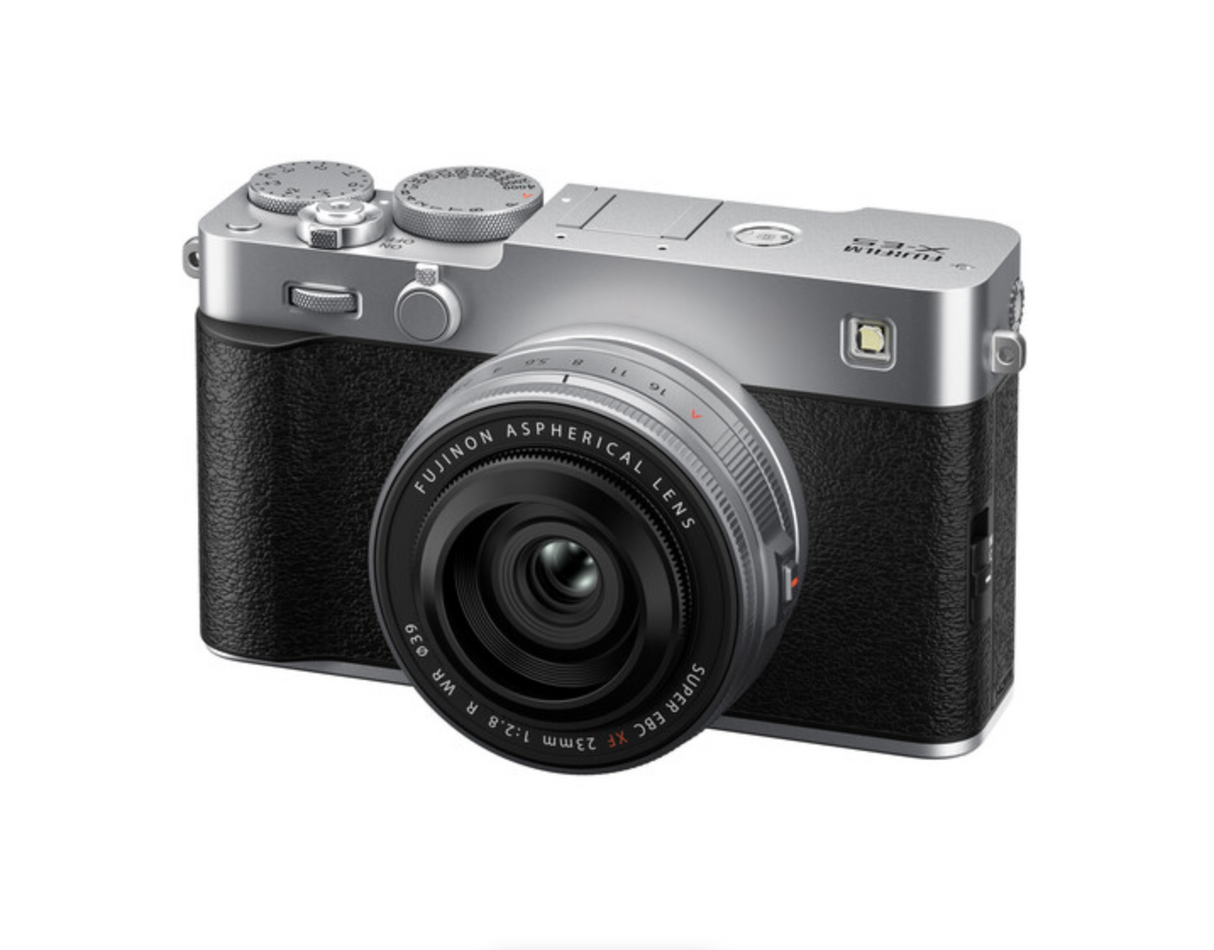 FUJIFILM X-E5 Body with XF23mmF2.8 R WR Lens Kit (Silver)
