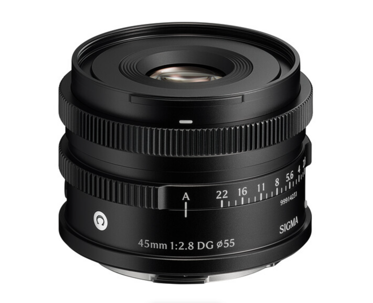 Sigma 45mm f/2.8 DG II Contemporary Lens (L-Mount, Black)