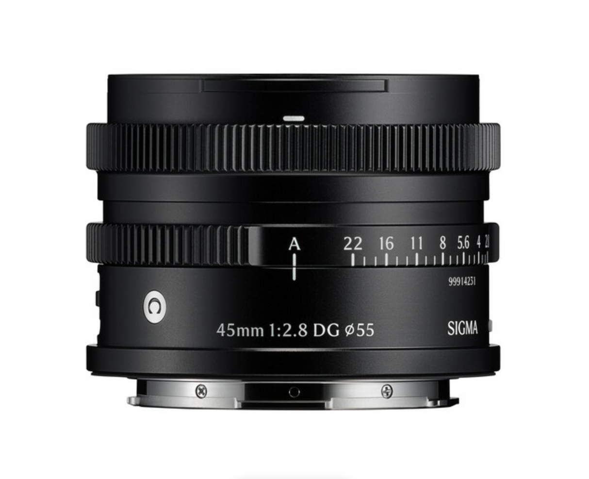 Sigma 45mm f/2.8 DG II Contemporary Lens (L-Mount, Black)