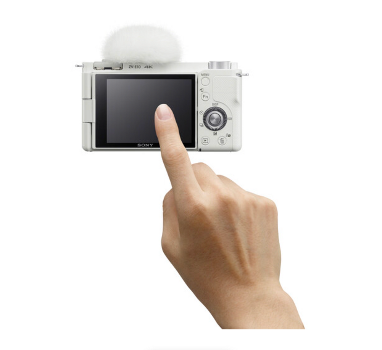 Sony ZV-E10 Mirrorless Camera with 16-50mm f/3.5-5.6 II Lens (White)